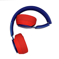 Acheter 1 Paire Housse de protection casque en Silicone souple pour casque Beats Solo Pro Solo 4 Rouge