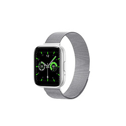 Chrono Montre Connectée avec appel, G.Home Fitness Tracker pour téléphones Android et compatible avec iPhone, compteur de pas Smartwatch étanche avec moniteur de sommeil de fréquence cardiaque(Argent)