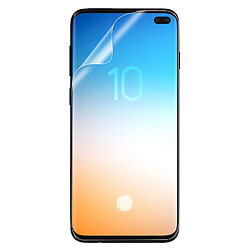 Avizar Film Samsung Galaxy S10 Plus Protection Ecran Latex Flexible - Transparent