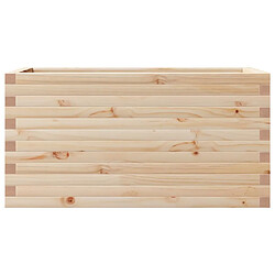 Acheter vidaXL Jardinière 90x40x46 cm bois de pin massif