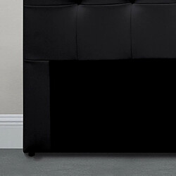 Avis Meubler Design Tête De Lit Capitonnée Capitole - Noir - 140 Cm