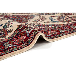 Avis Vidal Tapis de laine 158x105 rouge Tabriz