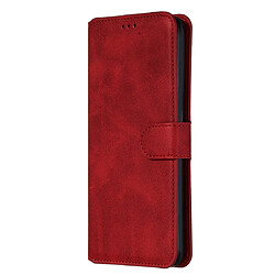 Wewoo Housse Coque Pour OPPO A9 2020 / A5 2020 / A11x Classic Calf Texture Horizontal Flip PU en cuiravec support et fentes cartes et portefeuille rouge