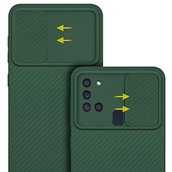 Acheter Cadorabo Coque Samsung Galaxy A21s Etui en Vert