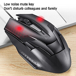 Universal Maison de souris filaire / touches silencieuses souris de souris compatible universelle pour le jeu de jeu du bureau PC USB pas cher