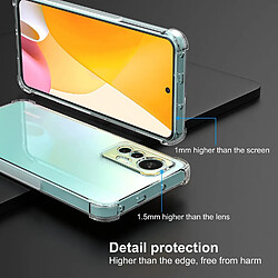 Coque Silicone Angles Renforces + Vitre Protection Ecran Pour Xiaomi 12 Lite Little Boutik®