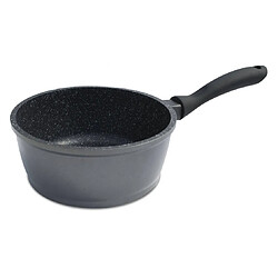 Venteo - KitchenPro - Casserole façon pierre 20cm - Revêtement antiadhésif, s'utilise sur tous les types de feux