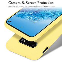 Acheter Cadorabo Coque Samsung Galaxy S10e Etui en Jaune