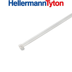 Hellermann Tyton - 25 colliers de serrage ré-utilisables blanc