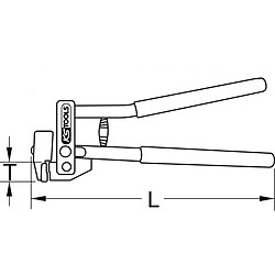 Acheter KS TOOLS 118.0057 Pince à trouer