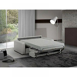 Avis Inside 75 Canapé lit 3 places MASTER convertible EXPRESS 140 cm Cuir Blanc MATELAS 18 CM INCLUS