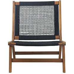 Avis Beau Rivage Fauteuil de jardin TAVARUA bois acacia FSC 60 x 81 x 72 cm