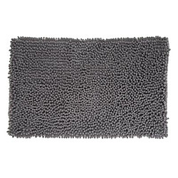 Tapis de Salle De Bain Maxi Chenille 50x80cm Gris