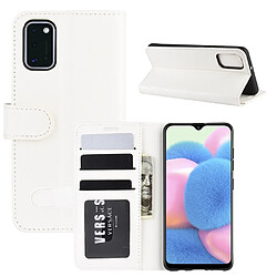 Etui en PU spécial peau de cheval fou blanc pour votre Samsung Galaxy A41