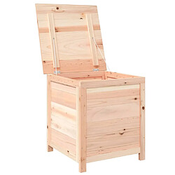 Acheter vidaXL Boîte à coussins d'extérieur 50x50x56 cm Bois de sapin massif