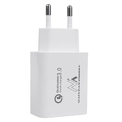 Avis Chargeur secteur Maclean 20W, PD, Power Delivery, Qualcomm Quick Charge, QC 3.0, 5V3A/9V2.22A/12V1.67A, blanc, MCE485W