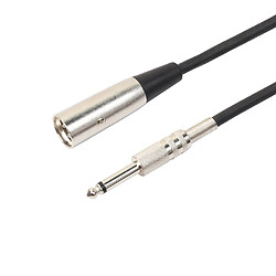 2 Câbles De Mixeur 3 Câbles De Câble Audio XLR à Broche Pour Les Amateurs De Musique