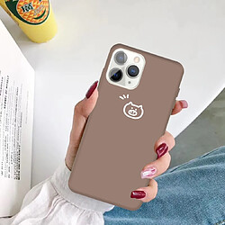 Acheter Wewoo Coque Pour iPhone 11 Pro Petit Cochon Motif Coloré Givré TPU Téléphone Housse de Protection Kaki