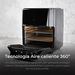 Friteuse à Air KIT Masterpro 5 SHARE MP 1800 W Noir