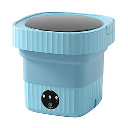 Mini Machine à Laver Lave-linge portable pliable 6 litres - 1,27 kg - MAXWORK - Bleu