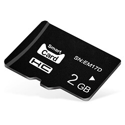 Wewoo Carte Micro SD mémoire 2 Go CLASS 4 TF (Micro SD)