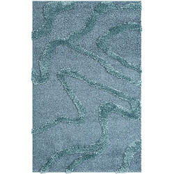 Hadorn Tapis shaggy 185x125 Bleu Thun Arbor 