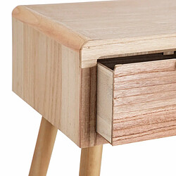 Acheter BigBuy Home Console HONEY Naturel Bois de paulownia Bois MDF 80 x 40 x 78 cm