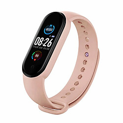 M5 Couleur Écran Smart Watch Bracelet Fitness Tracker Bracelet En Plein Air Runing Podomètre Sport Smart Watch Band Rose