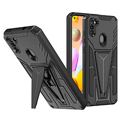 Coque en TPU antichoc avec béquille noir pour votre Samsung Galaxy A11 (EU Version)