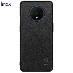 Imak Coque en TPU + PU imitation daim avec antidéflagrant texture croisée pour votre OnePlus 7T