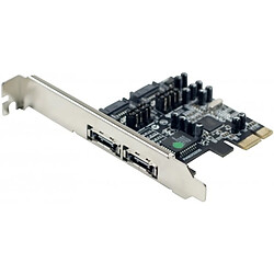 Abi Diffusion Carte SATA II PCI-Express 2 canaux 4 ports int./ext.