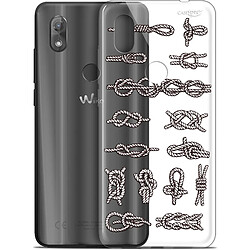 Caseink Coque arrière Wiko View 2 (6 ) Gel HD [ Nouvelle Collection - Souple - Antichoc - Imprimé en France] Les Noeux