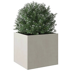 Acheter Maison Chic Jardinière,Bac à fleurs - pot de fleur argenté 32x30x29 cm acier inoxydable -GKD64518