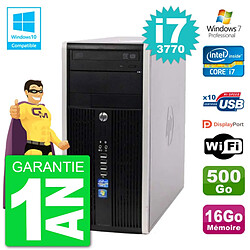 PC HP 6300 MT Intel Core i7-3770 RAM 16Go Disque 500Go Graveur DVD Wifi W7 - Occasion