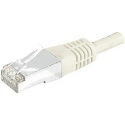 Câble RJ45 catégorie 6 S/FTP 10 m (Beige)