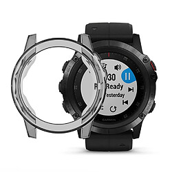 Avis Coque en TPU souple gris foncé pour votre Garmin Fenix 5X