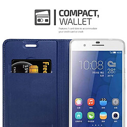 Acheter Cadorabo Coque Honor 6 PLUS Etui en Bleu