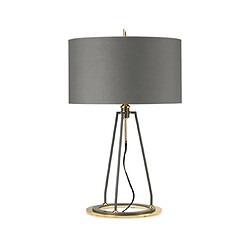 Elstead Lighting Lampe de table Ferrara Or poli gris foncé