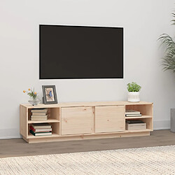 vidaXL Meuble TV 156x40x40 cm Bois de pin massif