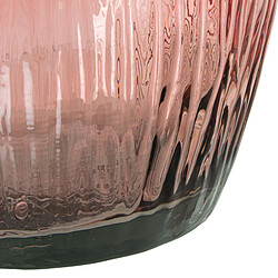 Avis Vase de sol Alexandra House Living Rose Verre 24 x 24 x 90 cm