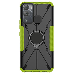 Coque en TPU anti-chute avec béquille pour votre Infinix Hot 12i 4G - vert