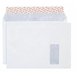 Elco 64589 Boite de 250 enveloppe avec fenêtre Format C4 Blanc