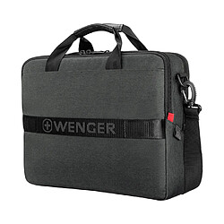 Wenger Sacoche pour Ordinateur Portable 14'' MX Eco avec Poche pour Tablette 10'' Gris pas cher