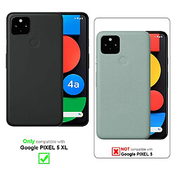 Cadorabo Coque Google PIXEL 5 XL Etui en Bleu