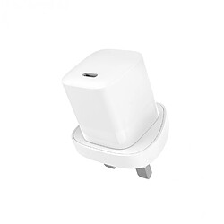 Avis Jaym - Chargeur secteur Prise Uk + Dubai 1 Usb-c Power Delivery 30w Avec Puce Intelligente Qui Adapte La Puissance À L'appareil Connecté