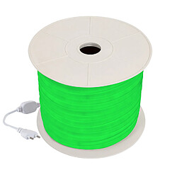 Avis Ledkia Bobine Néon LED Flexible 360º Rond Dimmable 220V AC 120LED/m IP67 Verte 50 Mètres sur Mesure Coupe Tous les 100cm Vert