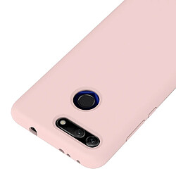 Avis Wewoo Coque Étui de protection étanche en silicone liquide de couleur unie pour Huawei Honor View 20 rose