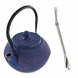 Aromandise Théière en fonte chinoise Song 1,2 L + paille inox avec filtre pas cher