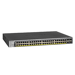 NETGEAR GS752TPP Géré L2/L3/L4 Gigabit Ethernet (10/100/1000) Connexion Ethernet, supportant l'alimentation via ce port (PoE)