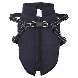 vidaXL Manteau pour chiens avec harnais imperméable réfléchissant L